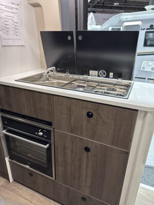 2026 Benivan 122P campervan kitchen